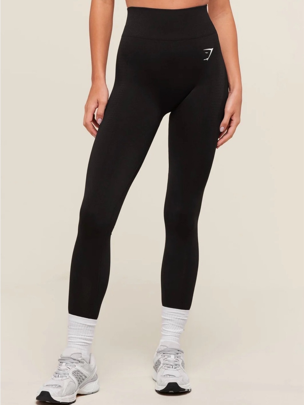 Gymshark Black High-Waist Seamless Leggings